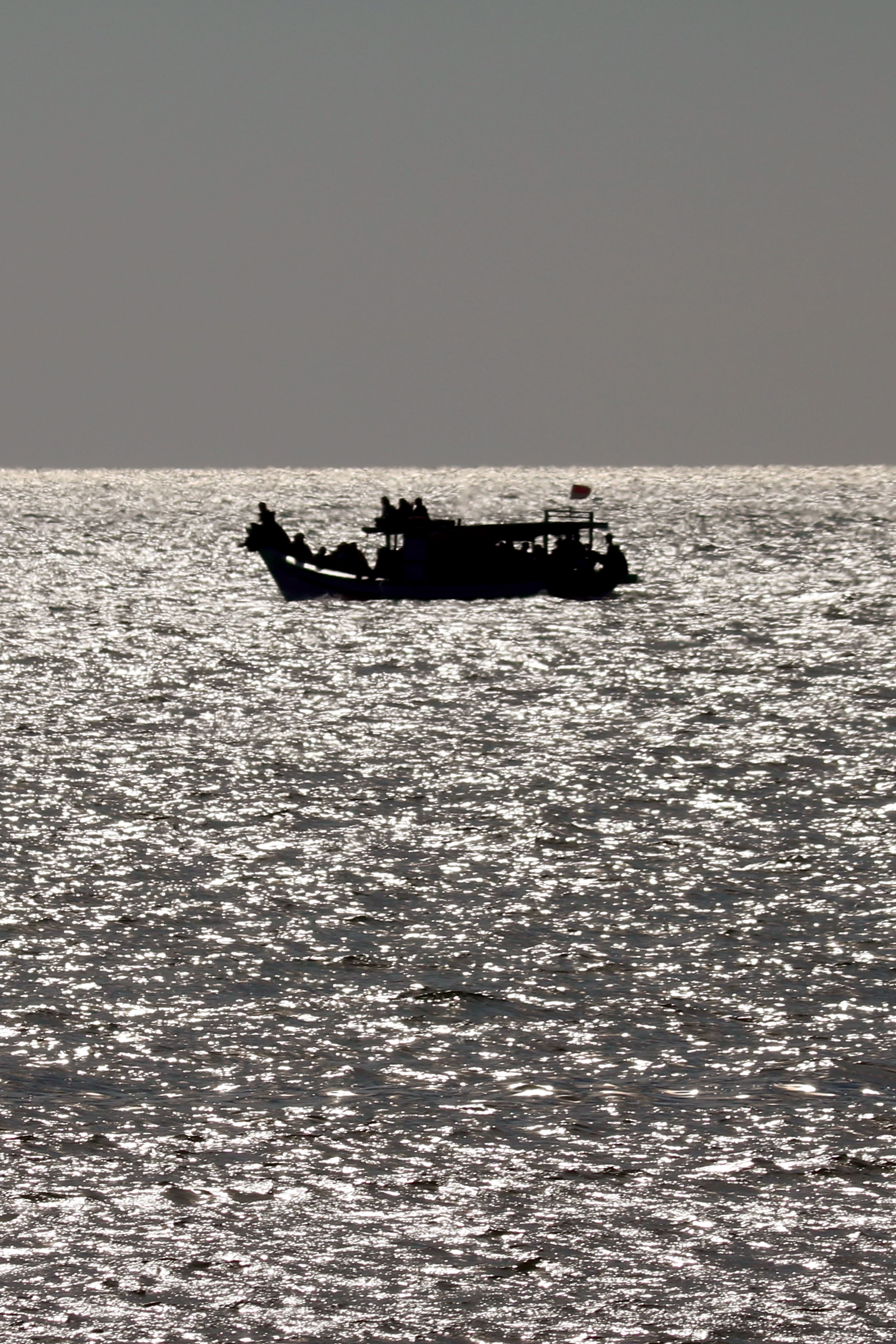 Sailing boat on the beach