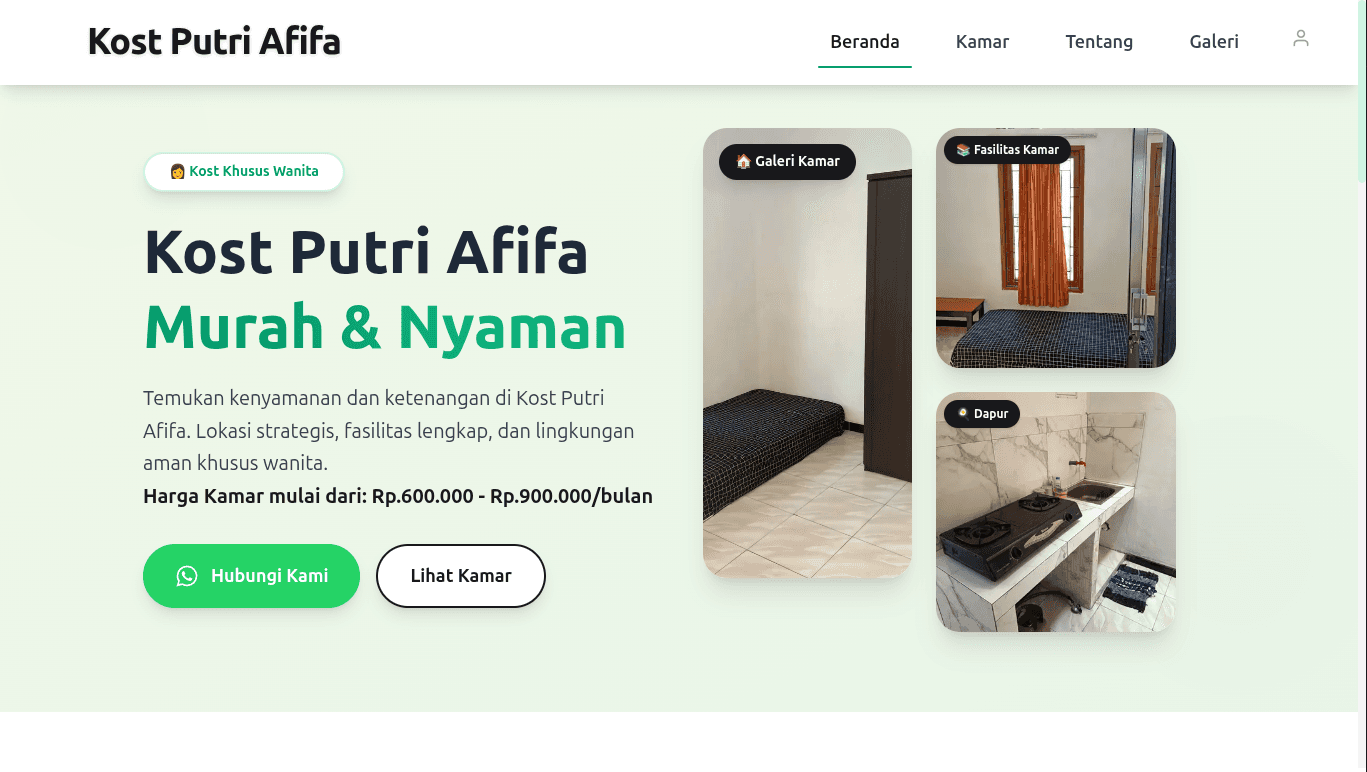 Kost Putri Afifa